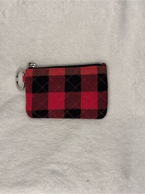 Vera Bradley Plaid Change Purse